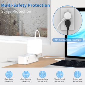Mscien easy desk-side installation with no drilling required.