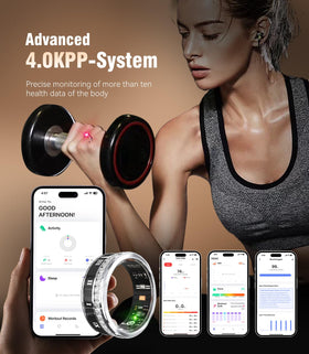MSDQQTIY IP68 waterproof ring ready for swimming