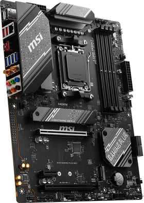 MSI B650 DDR5 slots ready for high-speed memory upgrades.