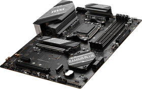MSI B650 M.2 area shows NVMe storage support and cooling.