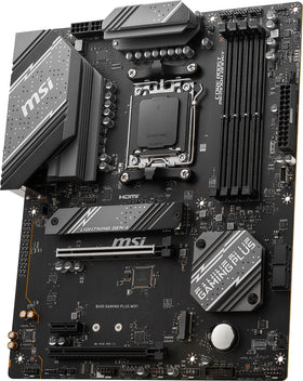 MSI B650 PCIe slots exposed for expandability and multitasking performance.