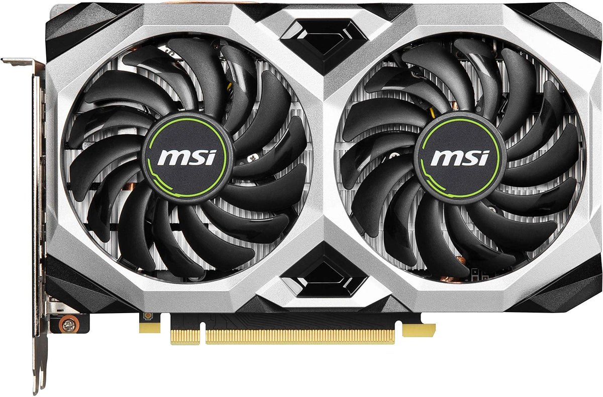 MSI GTX 1660 Super Ventus XS OC rear IO panel for broad compatibility