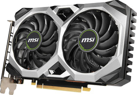 MSI GTX 1660 Super Ventus XS OC dual fans close-up for efficient heat dissipation