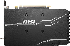 MSI GTX 1660 Super Ventus XS OC label and OC badge signaling performance potential