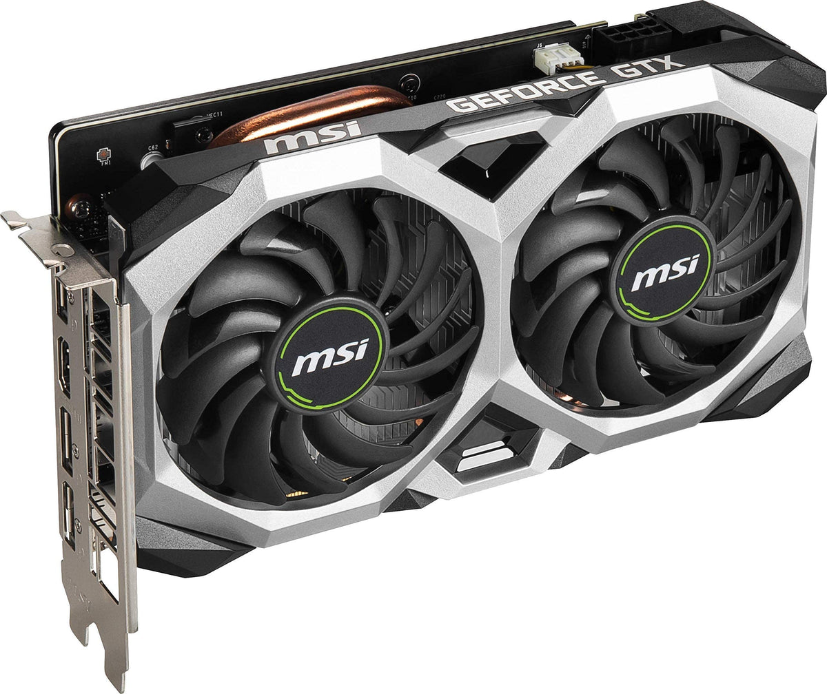 MSI GTX 1660 Super Ventus XS OC HDMI and DisplayPort connectors for versatile setup