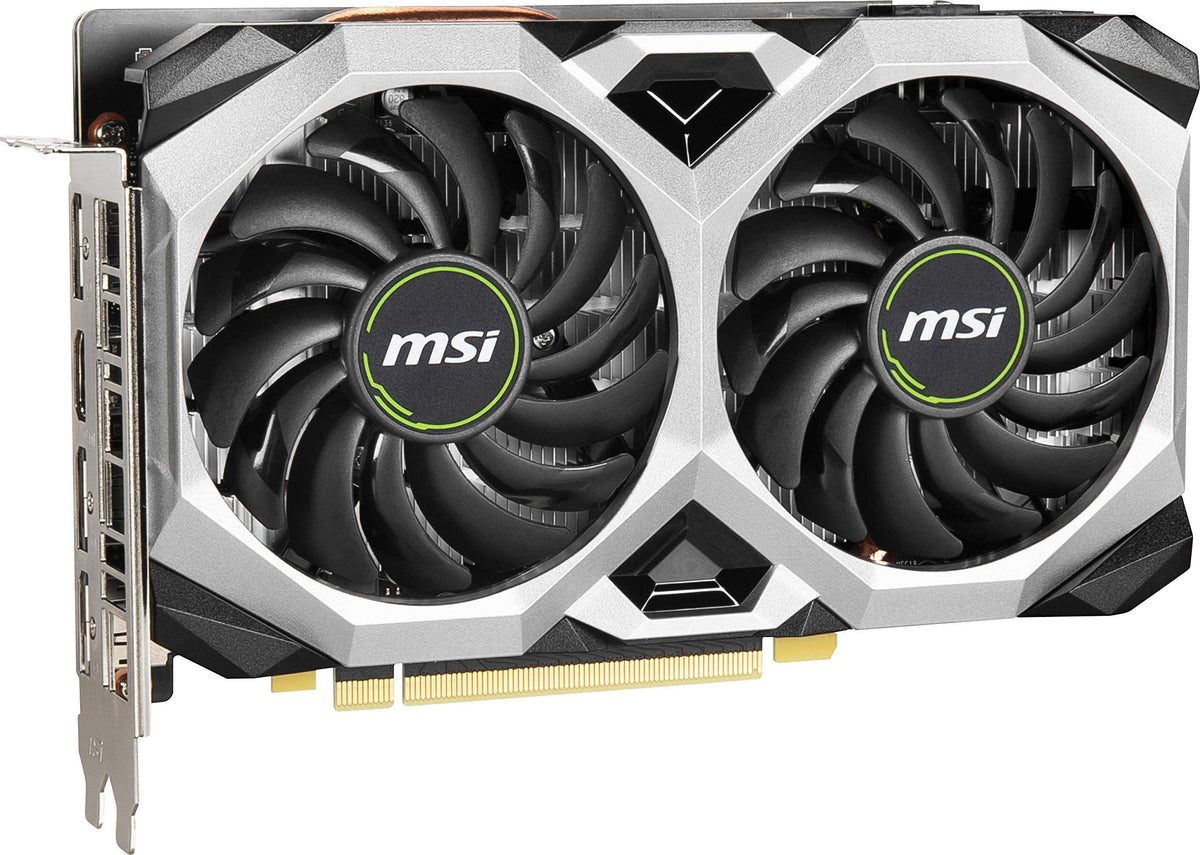 MSI GTX 1660 Super Ventus XS OC side profile highlighting compact form factor