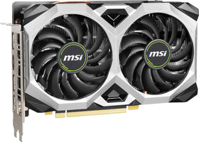 MSI GTX 1660 Super Ventus XS OC side profile highlighting compact form factor