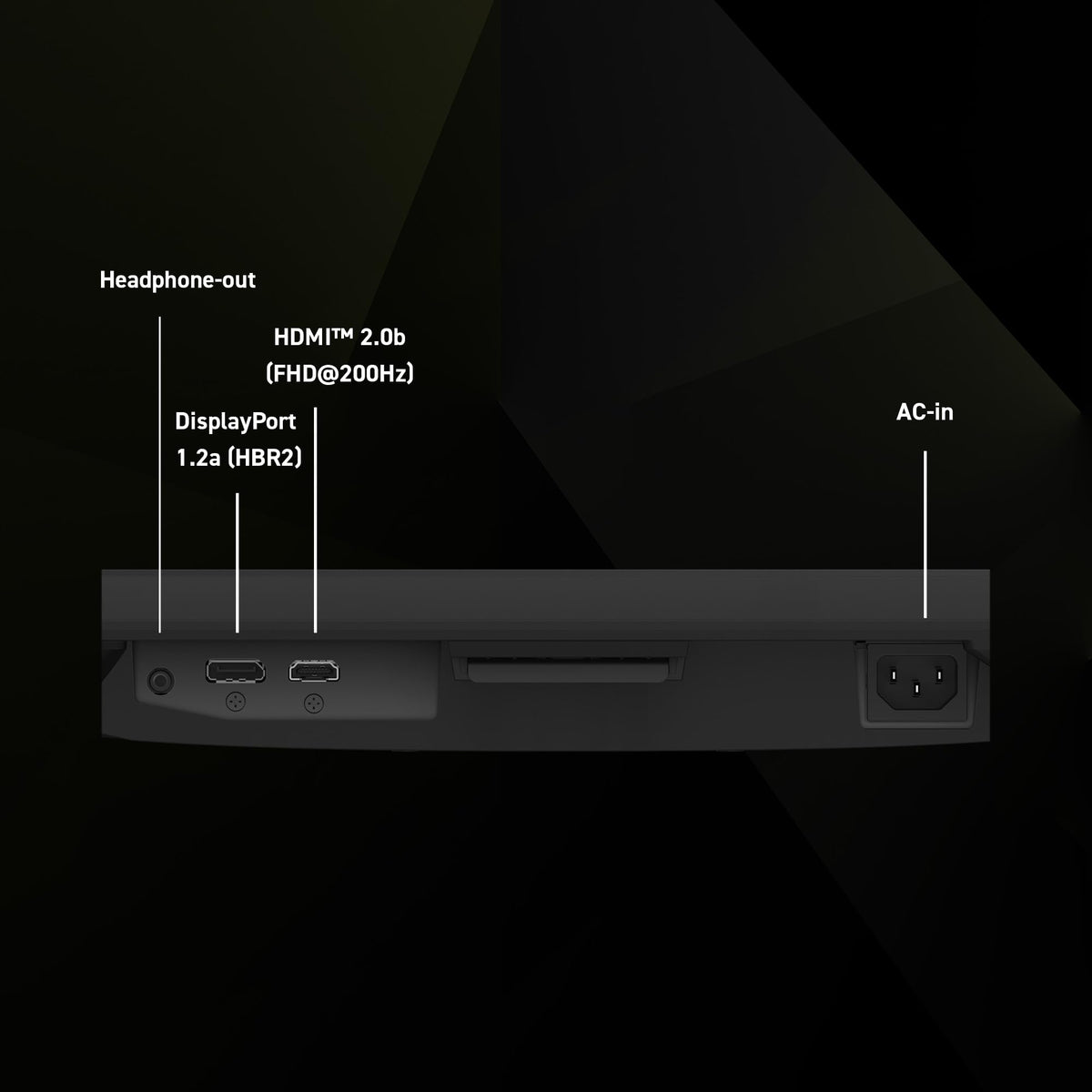 MSI MAG 242F built-in speakers provide convenient audio without extra gear