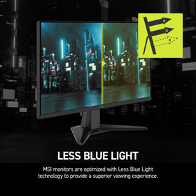 MSI MAG 245F X24 AI Vision brightens shadows