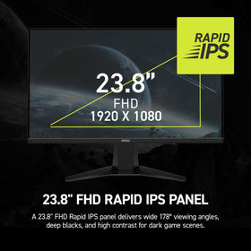 MSI MAG 245F X24 rapid IPS panel supports crisp colors