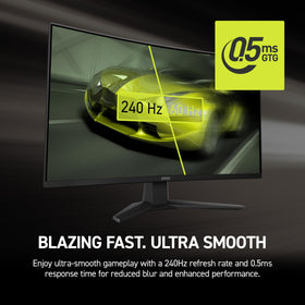 MSI MAG 274CF X24 ports including HDMI and VGA for versatile setup