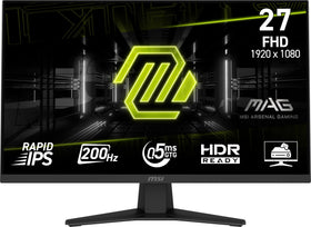 MSI MAG 274F front view with slim bezels and 1080p clarity