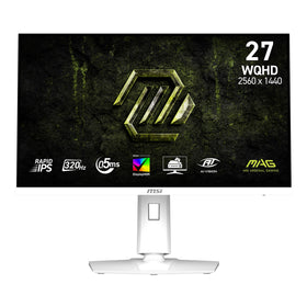 MSI MAG 274QRFW X32 front view for immersive WQHD gaming