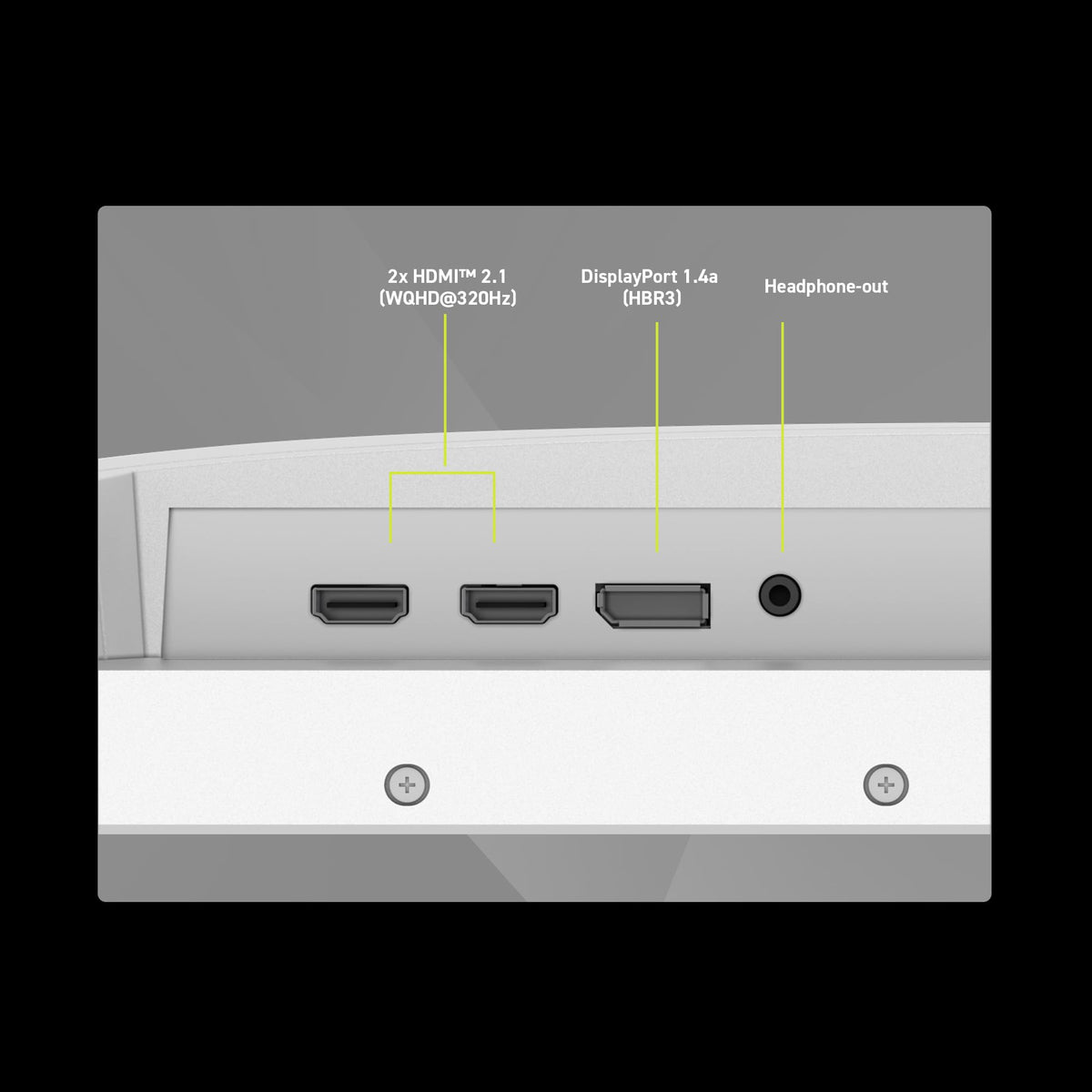 MSI MAG 274QRFW X32 tilt-stand for ergonomic adjustment