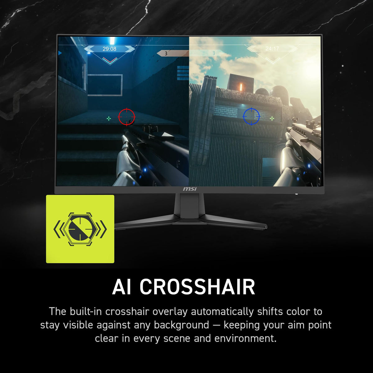 MSI reduces blue light for comfortable long sessions