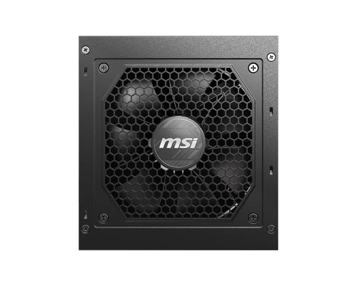 MSI MAG A750GL flat cables enable neater interiors and improved airflow.