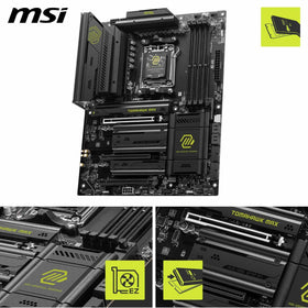 MSI MAG B850 Tomahawk Max WiFi 2oz copper PCB enhances durability and power delivery.