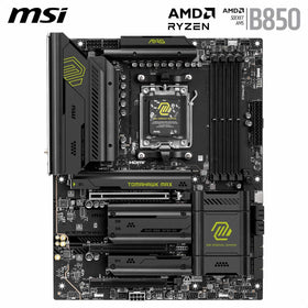 MSI MAG B850 Tomahawk Max WiFi CPU VRM area showing power stability.