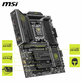 MSI MAG X870E Tomahawk DDR5 boost reaches 8400+ MT/s OC.