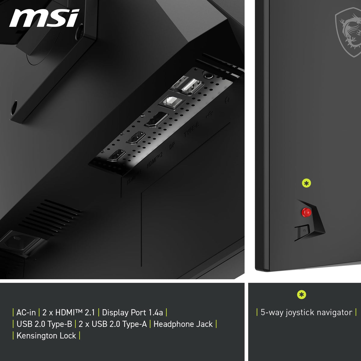 MSI MAG 322URDF E16 console mode optimized for PS5 and Xbox