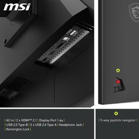 MSI MAG 322URDF E16 console mode optimized for PS5 and Xbox
