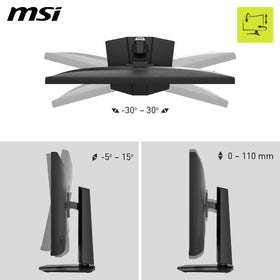 MSI MAG 322URDF E16 rapid IPS delivering vibrant colors in gameplay