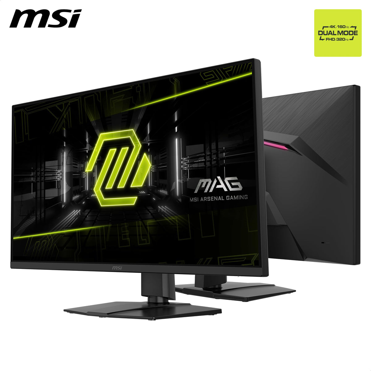 MSI MAG 322URDF E16 stand adjustment for comfortable viewing angles