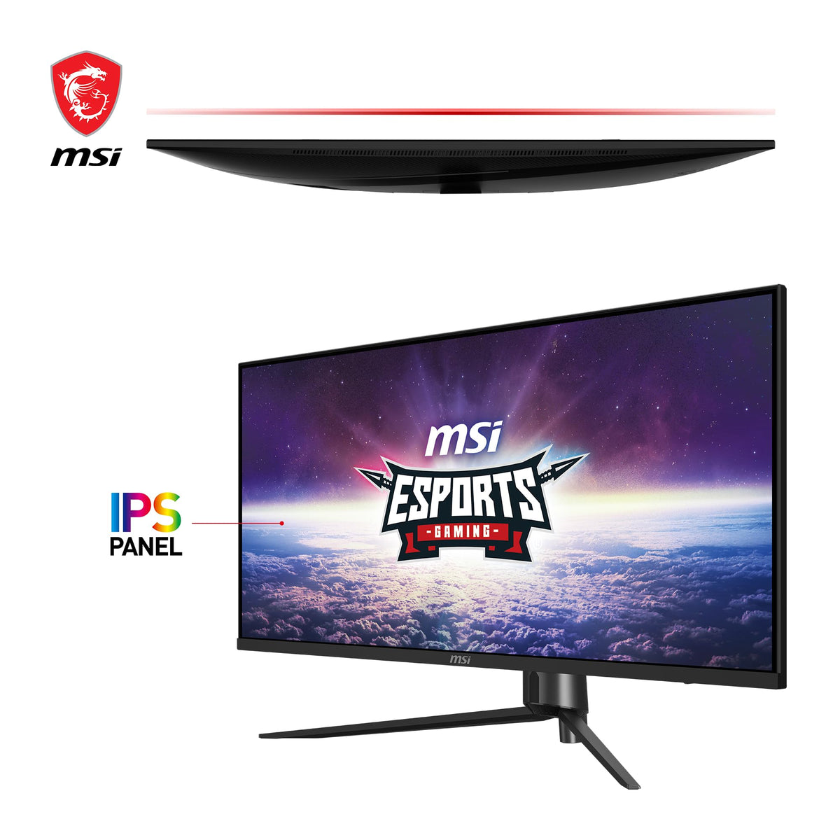 MSI MAG401QR 155Hz refresh rate enables smoother action with quick response during fast scenes.