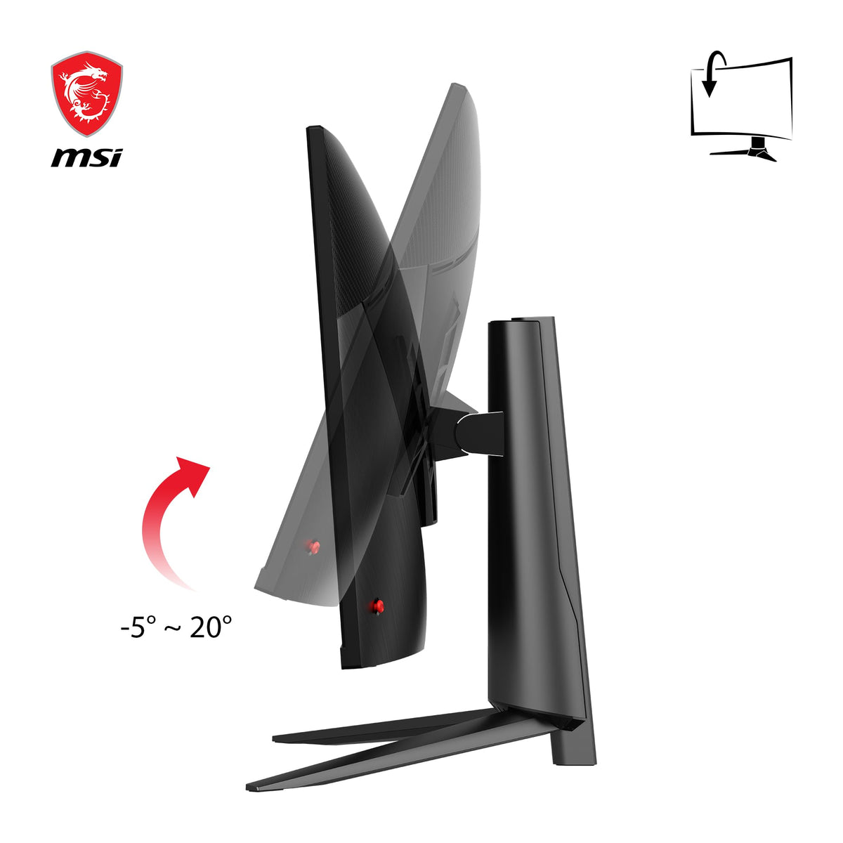 MSI MAG401QR HDR400 brightness enhances scene depth with subtle contrast in dark and bright areas.