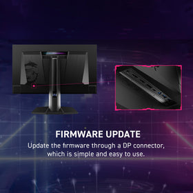 MSI MPG 272URX 99 percent DCI-P3 color accuracy for vivid tones