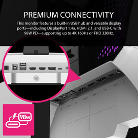 MSI MPG 274URDFW 0.5ms response minimizes motion blur in rapid scenes.