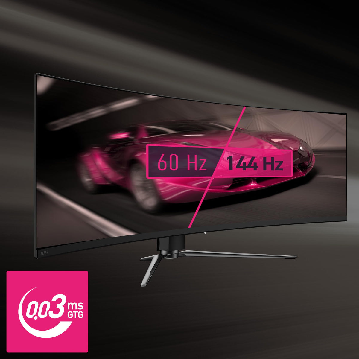 MSI MPG 491CQP QD-OLED 5120x1440 resolution delivers crisp, expansive desktop