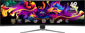MSI MPG 491CQP QD-OLED curved display for immersive gaming visuals
