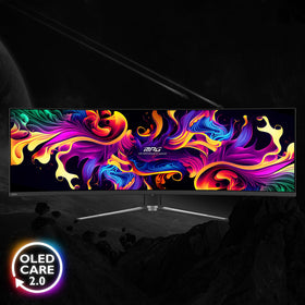 MSI MPG 491CQP QD-OLED OLED Care 2.0 reduces burn-in risk during long sessions
