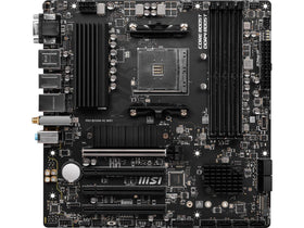 MSI PRO B550M VC WiFi DDR4 RAM slots support up to 128GB for multitasking.