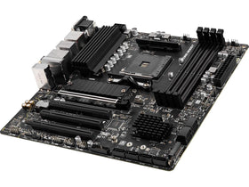 MSI PRO B550M VC WiFi I/O ports highlight HDMI/DP and USB connectivity.