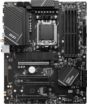 MSI PRO B650-P PCIe 4.0 slots support high-speed GPUs and fast NVMe drives