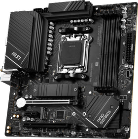 MSI PRO B650M-A WiFi ProSeries motherboard DDR5 slot detail for fast memory
