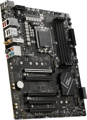 MSI PRO B760-VC M.2 slot supports PCIe 4.0 NVMe drives for rapid storage