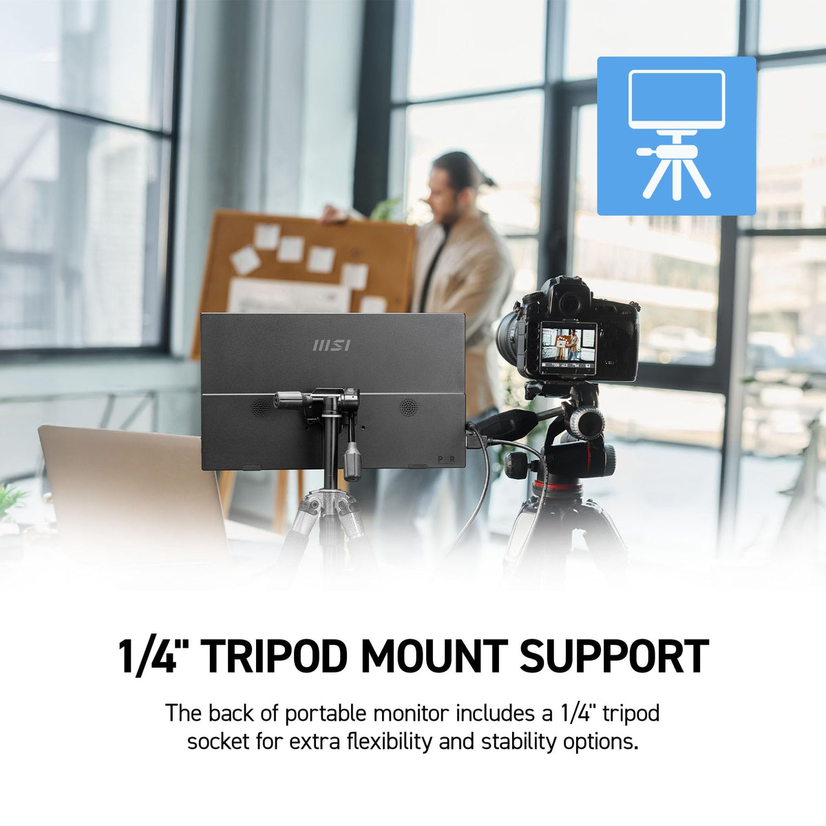 HDMI and USB-C connectivity for plug-and-play with laptops and consoles.