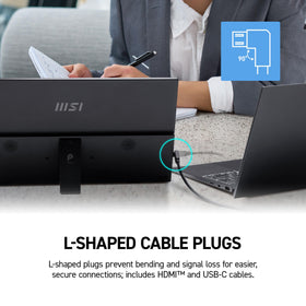 Low blue light and flicker-free tech supports comfortable viewing during long sessions.