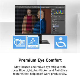 MSI PRO MP225 E12VL tilt design for comfortable viewing angles during long sessions