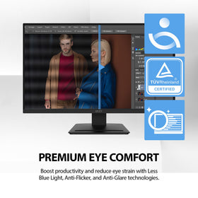MSI PRO MP273L E14 144Hz refresh for smooth gameplay and editing