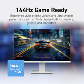 MSI PRO MP273QW E14 ports and DP/HDMI for flexible connectivity