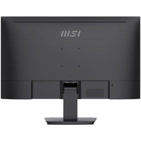 MSI PRO MP273U side angle highlights compact desk footprint