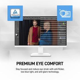 MSI PRO MP273W slim-bezel design for immersive, distraction-free visuals