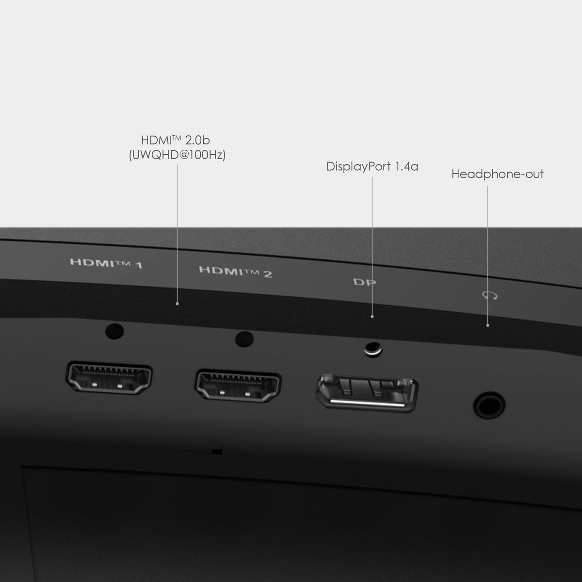 MSI PRO MP341CQ E12 HDMI/DP ports enable broad compatibility and easy setup