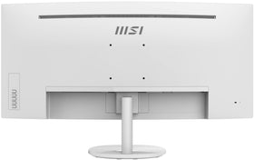 MSI MP341CQW HDMI and DisplayPort inputs for versatile setup and connections.