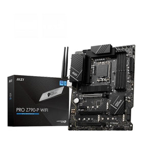 MSI PRO Z790-P WiFi ProSeries motherboard io panel for easy peripheral access