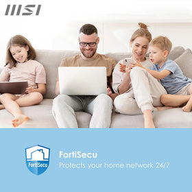 MSI Roamii BE Pro outdoor-ready coverage across backyard and living spaces